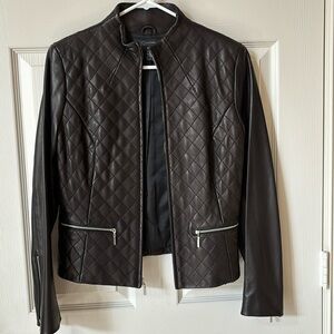 Women leather jacket